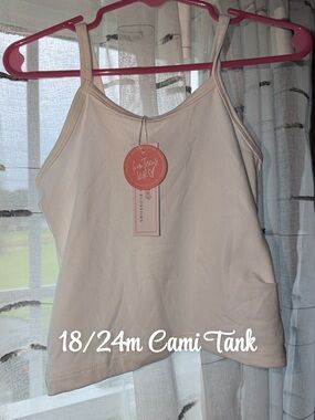 White Toddler Girls' Cami Tank